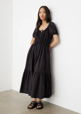 Matteau -  Drawcord Midi Dress - Dress