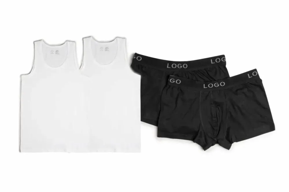 MEN ESSENTIAL COMBO  (2 VEST & 2 TRUNKS)