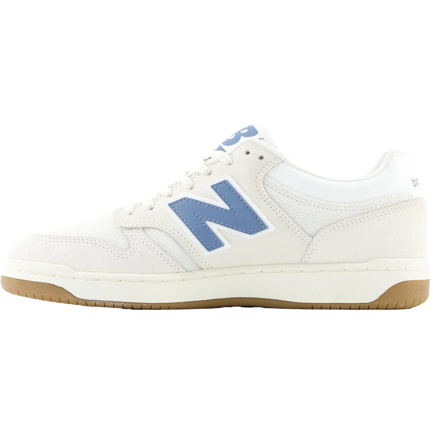 Men's New Balance BB480LLA Sea Salt/White/Heron Blue Suede