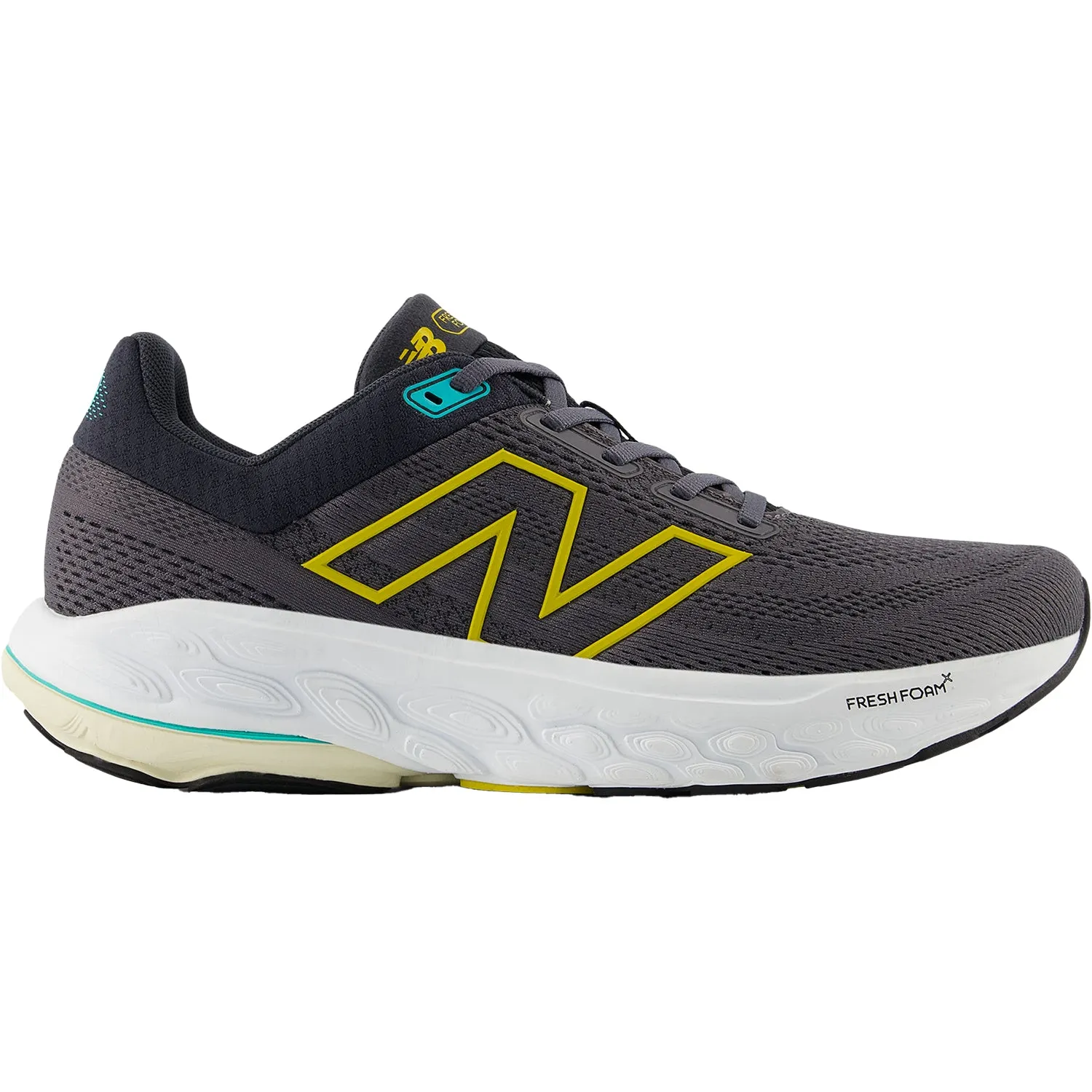 Men's New Balance Fresh Foam X M860A14 Magnet/Ginger Lemon/Cyber Jade Mesh