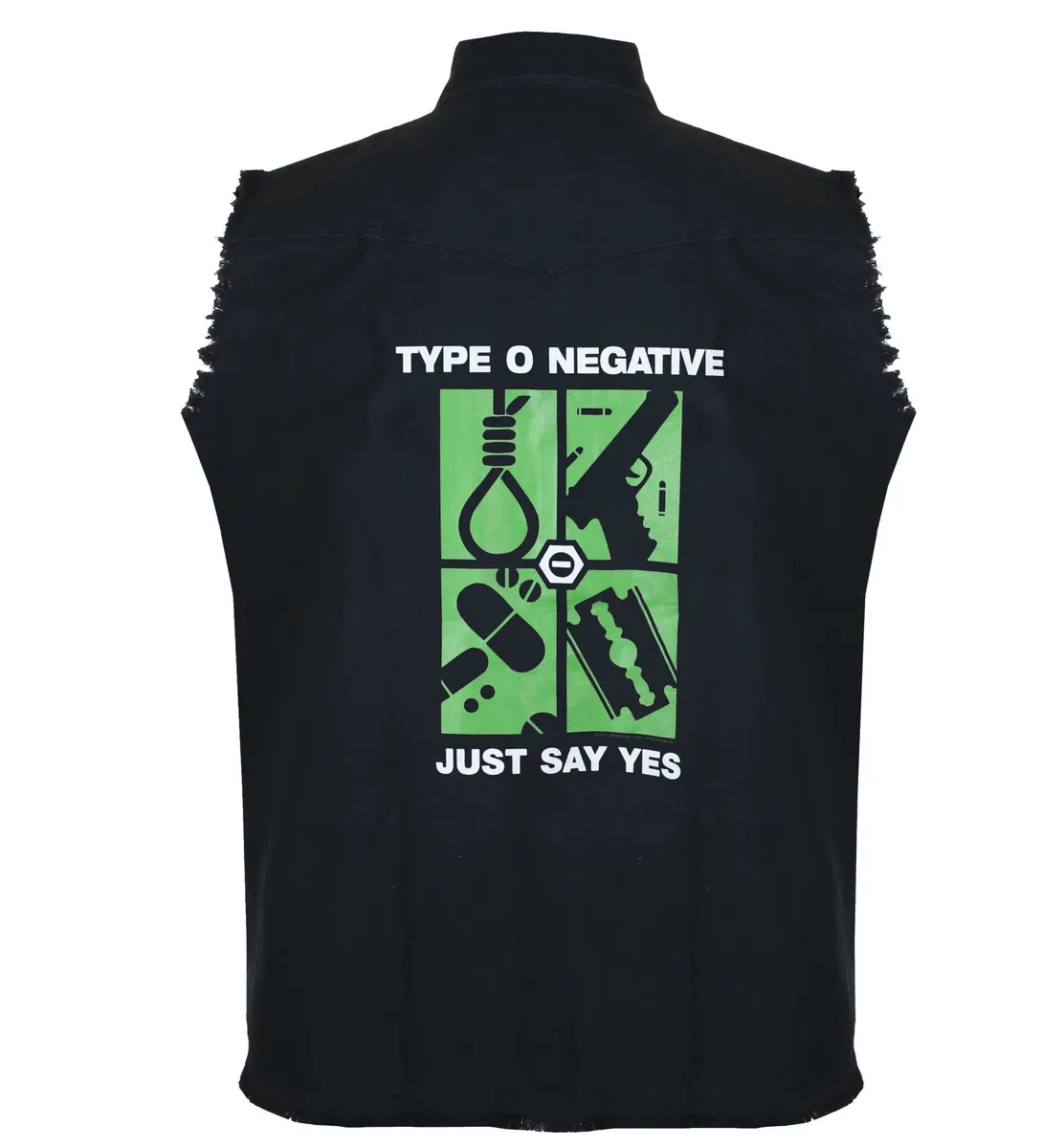 men's sleeveless shirt (vest) TYPE O NEGATIVE - JUST SAY YES - RAZAMATAZ - WS016  -  Metal-shop