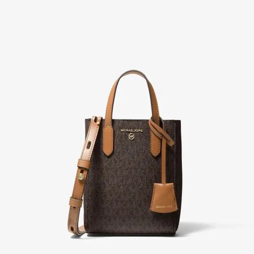 Michael Kors Sinclair Extra-Small Logo Crossbody Bag | Brown/Acorn