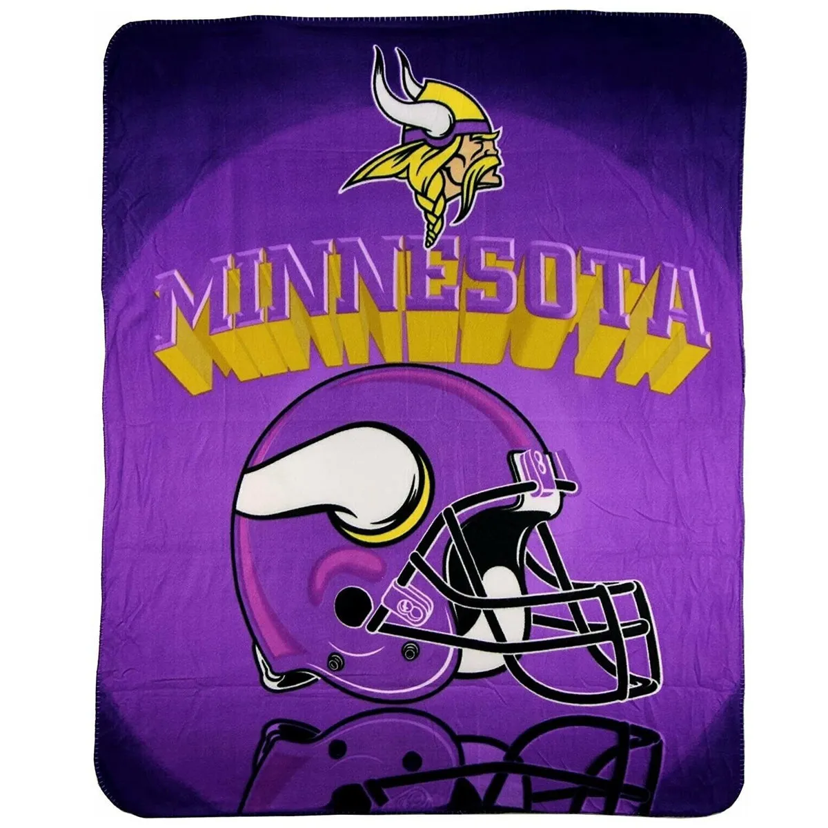 Minnesota Vikings 50 x 60 Fleece Throw Blanket