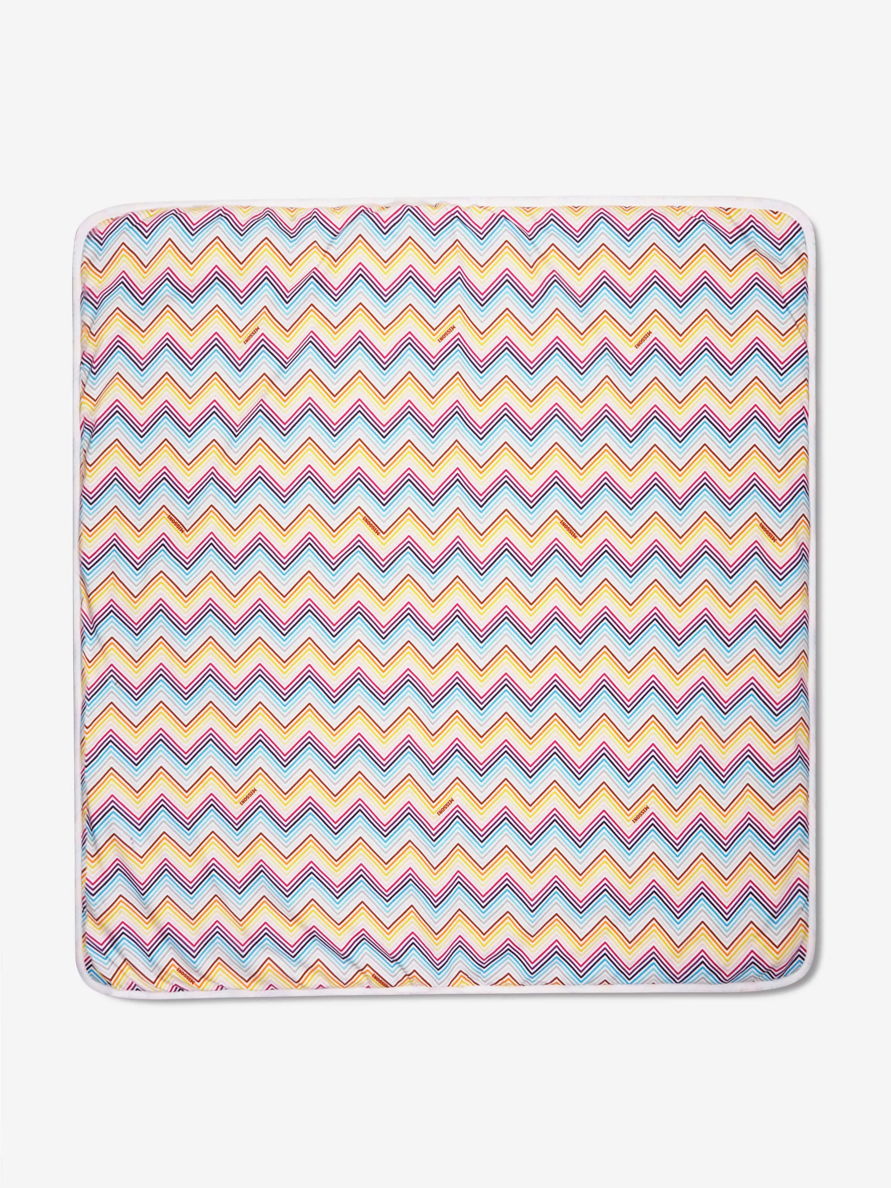 Missoni Baby Girls Zig Zag Blanket in White