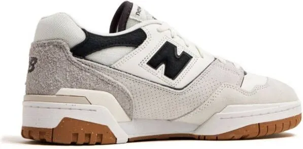 New Balance 550 colour-block leather sneakers White