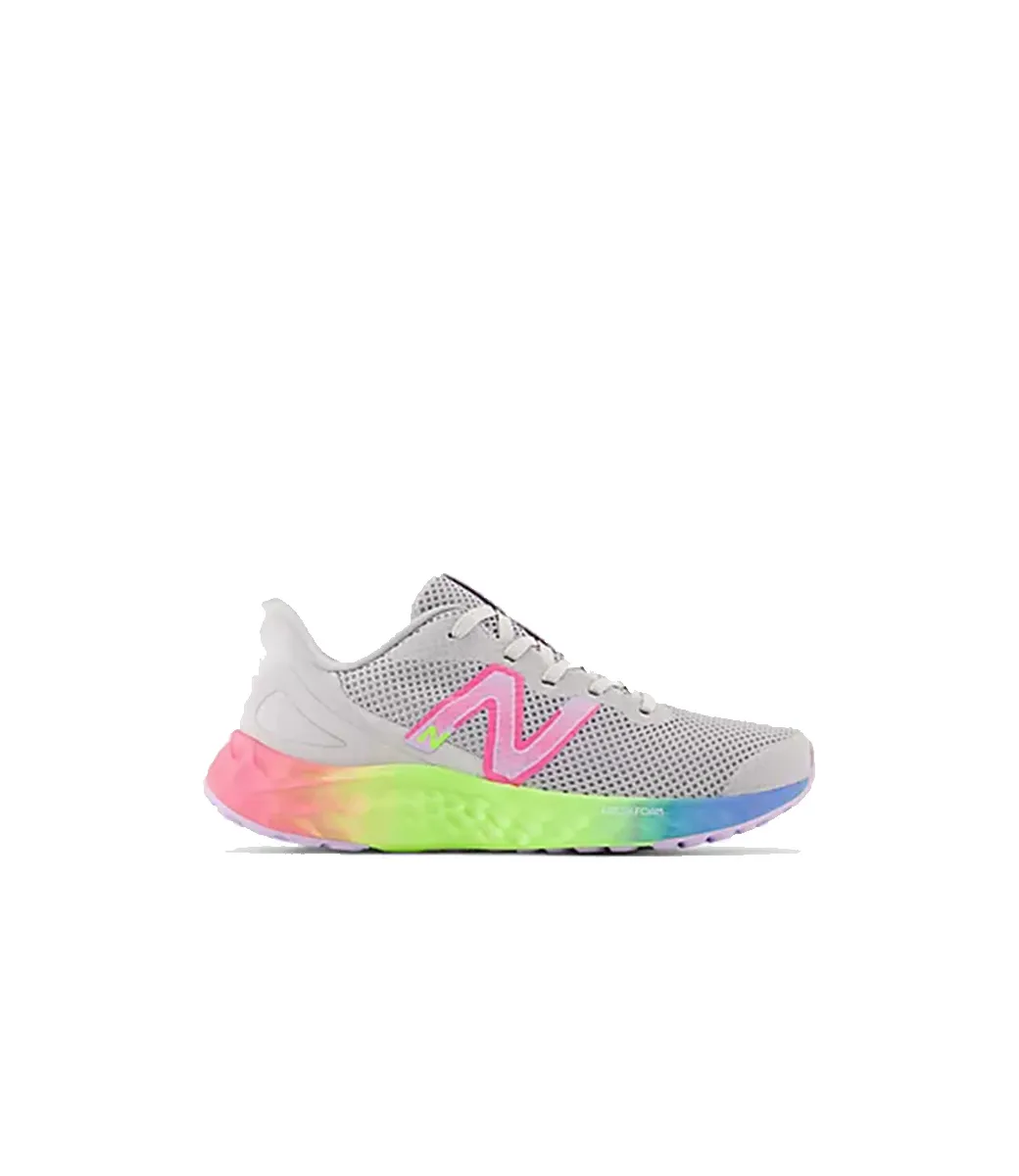 New Balance Fresh Foam Arishi v4 Light aluminum / cyber lilac / neon pink