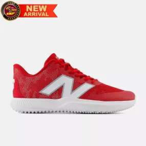 New Balance FuelCell 4040v7 Turf Trainer: Team Red with Optic White