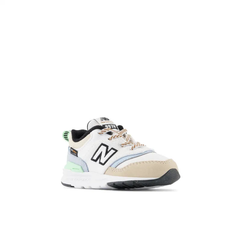 New Balance Infant & Toddler Boys 997H Bungee Lace Shoe - IH997HWI