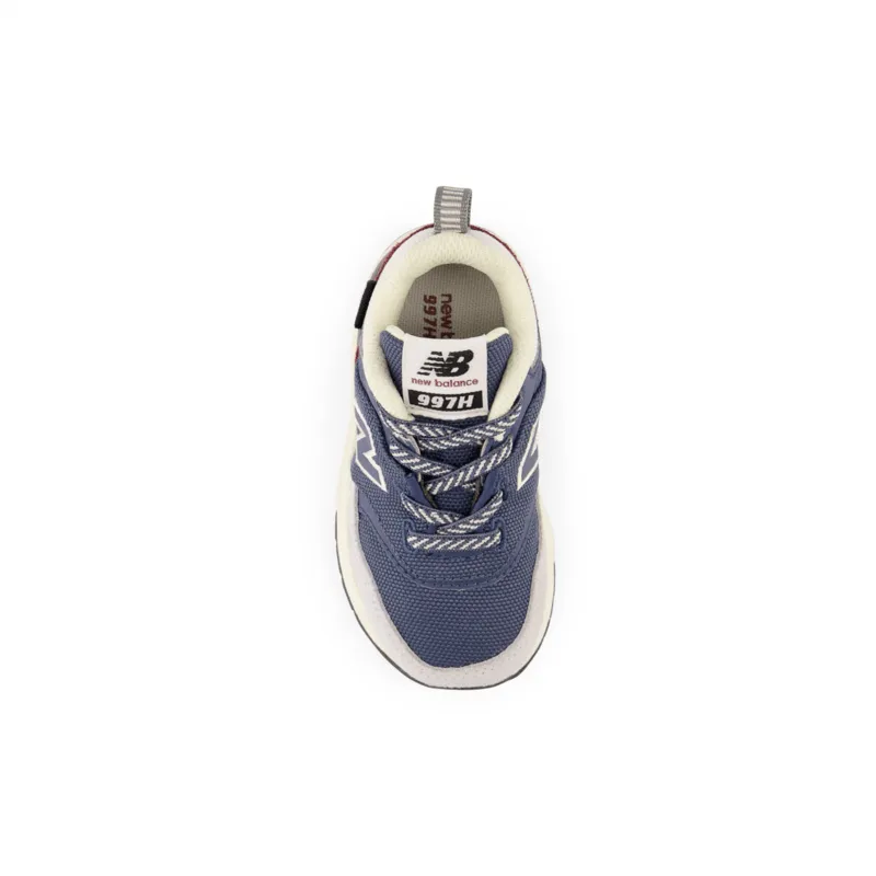 New Balance Infant & Toddler Boys 997H Bungee Lace Shoe - IH997HWK