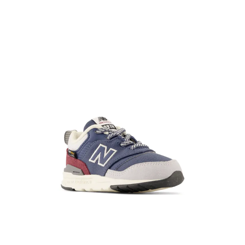 New Balance Infant & Toddler Boys 997H Bungee Lace Shoe - IH997HWK