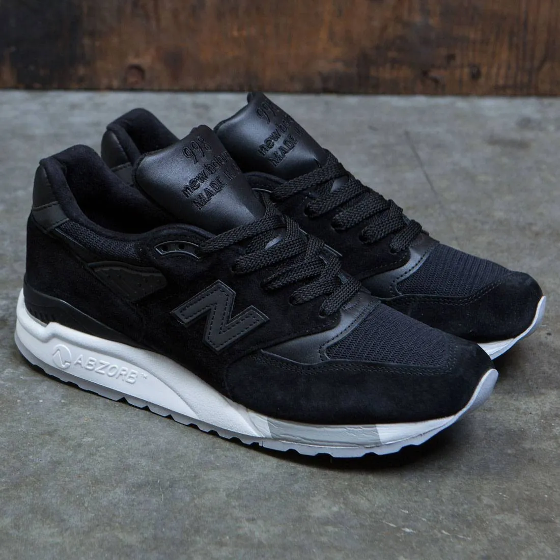 New Balance Men 998 M998NJ - Made In USA (black / grey)