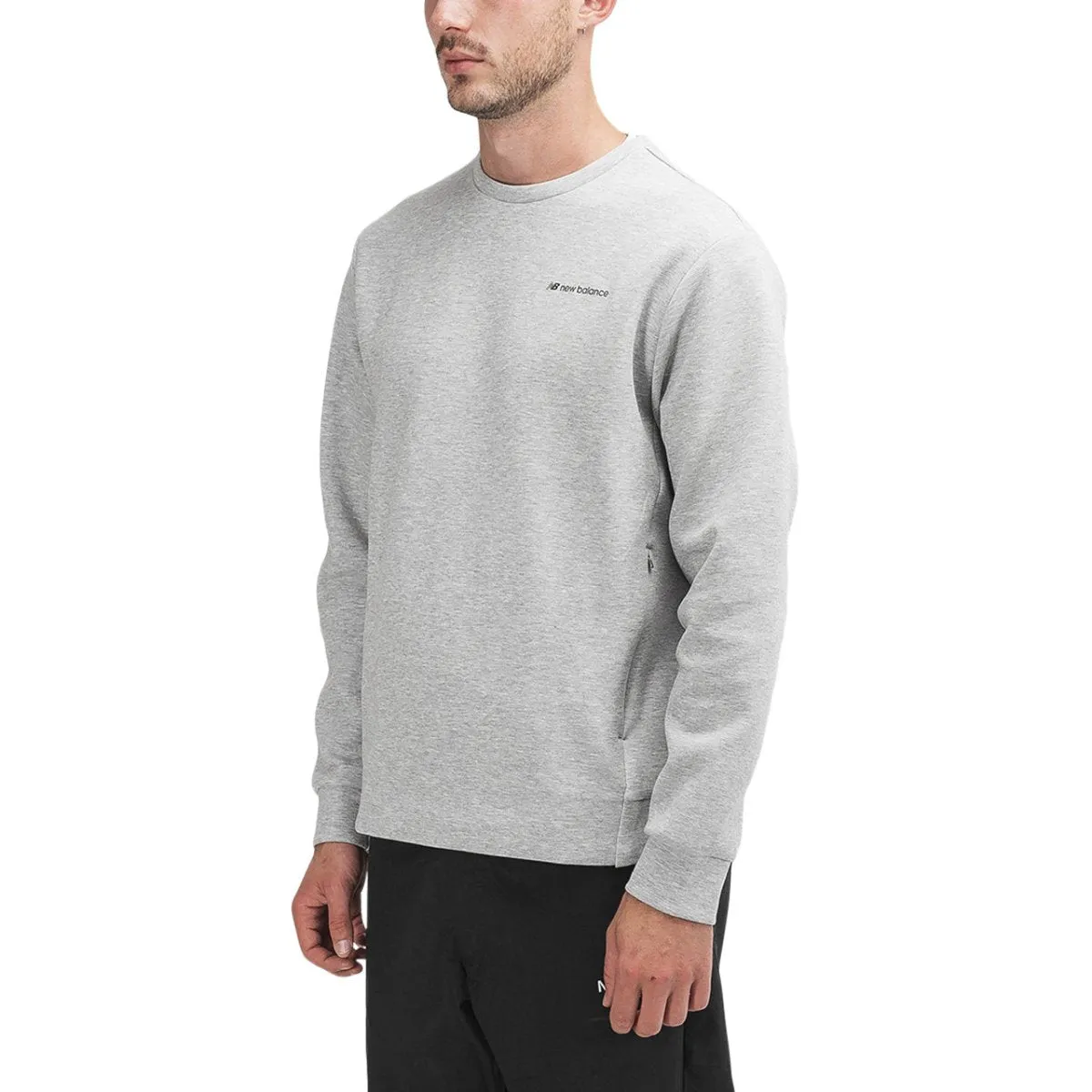 New Balance MT93531 AG Sport Style Core Crewneck (Grey)