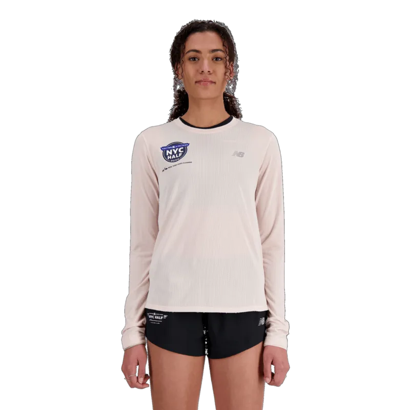 New Balance Women's United Airlines NYC Half Athletics Long Sleeve