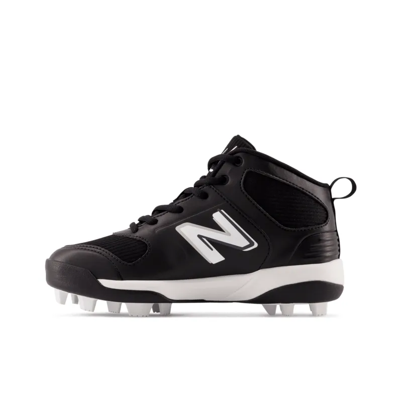 New Balance Youth 3000 V6 Rubber Molded Baseball Cleat - J3000BK6