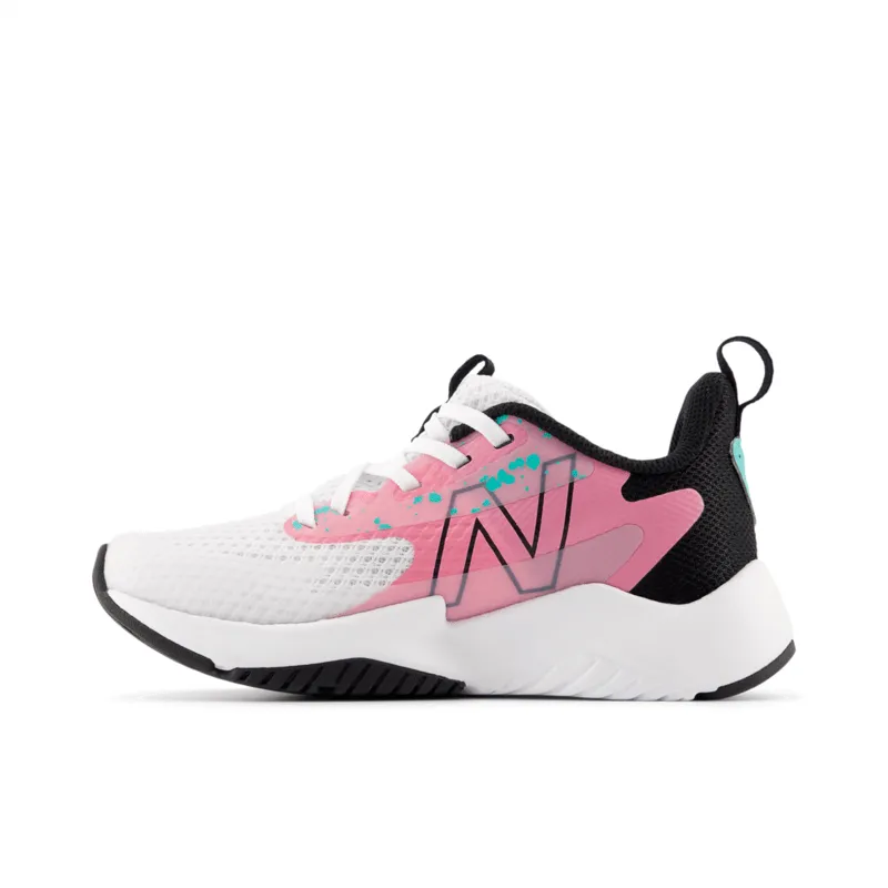 New Balance Youth Girls Rave Run V2 Shoe - PKRAVFP2