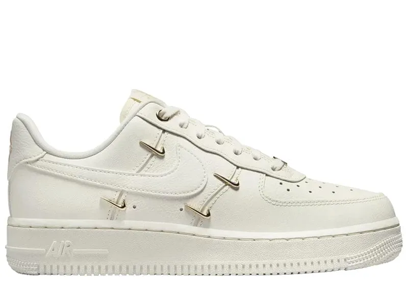 Nike Air Force 1 '07 LX CN Sail Gold Mini Swooshes (Women's)