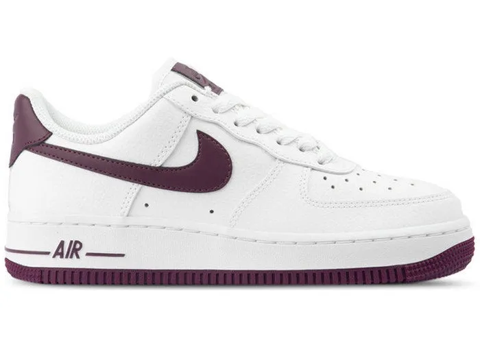 Nike Air Force 1 Low Patent White Bordeaux (W)