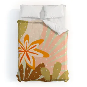 Ole Sunrise in Desert Duvet Cover (DS)