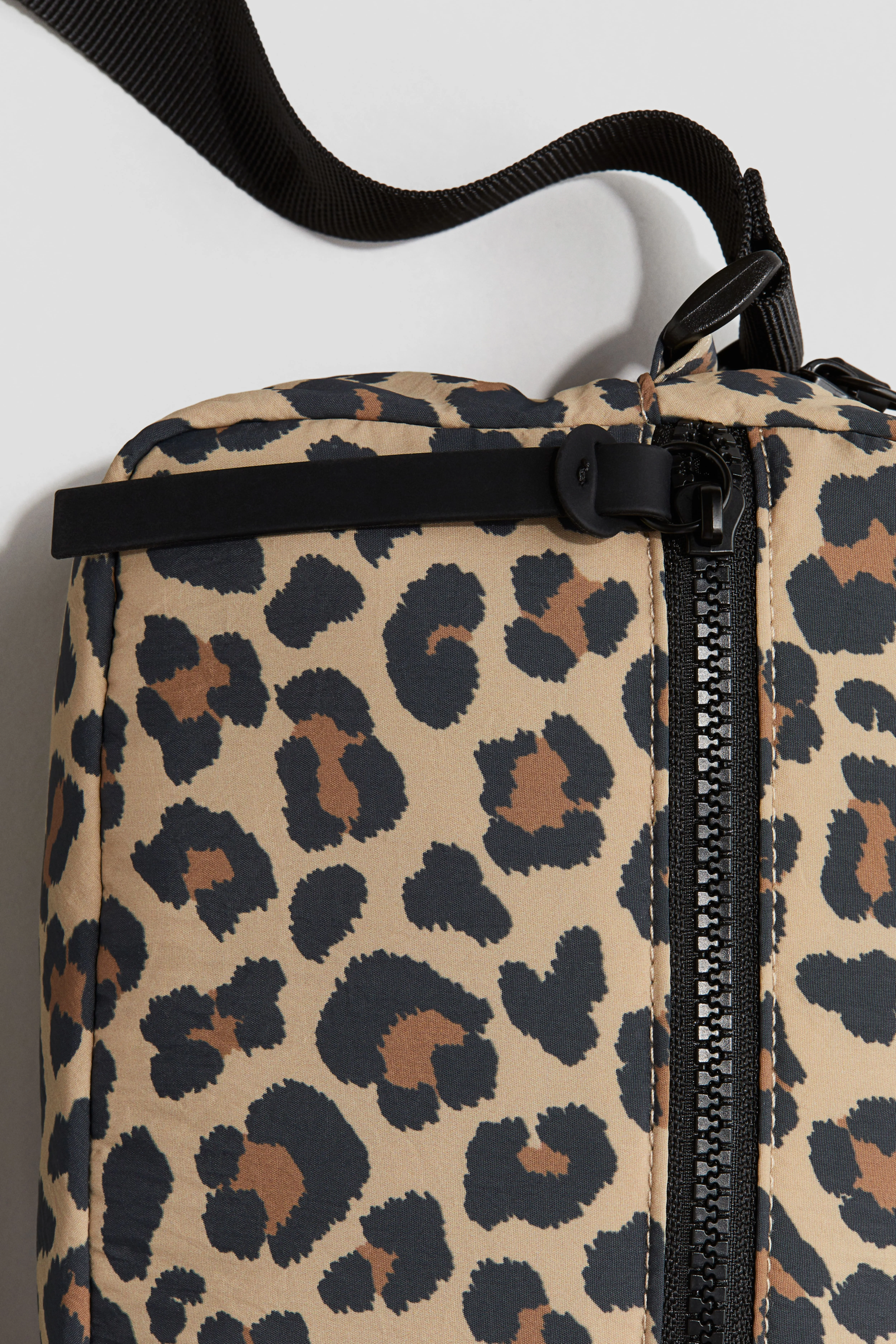 Padded crossbody bag - Beige/Leopard-print - Kids | H&M GB