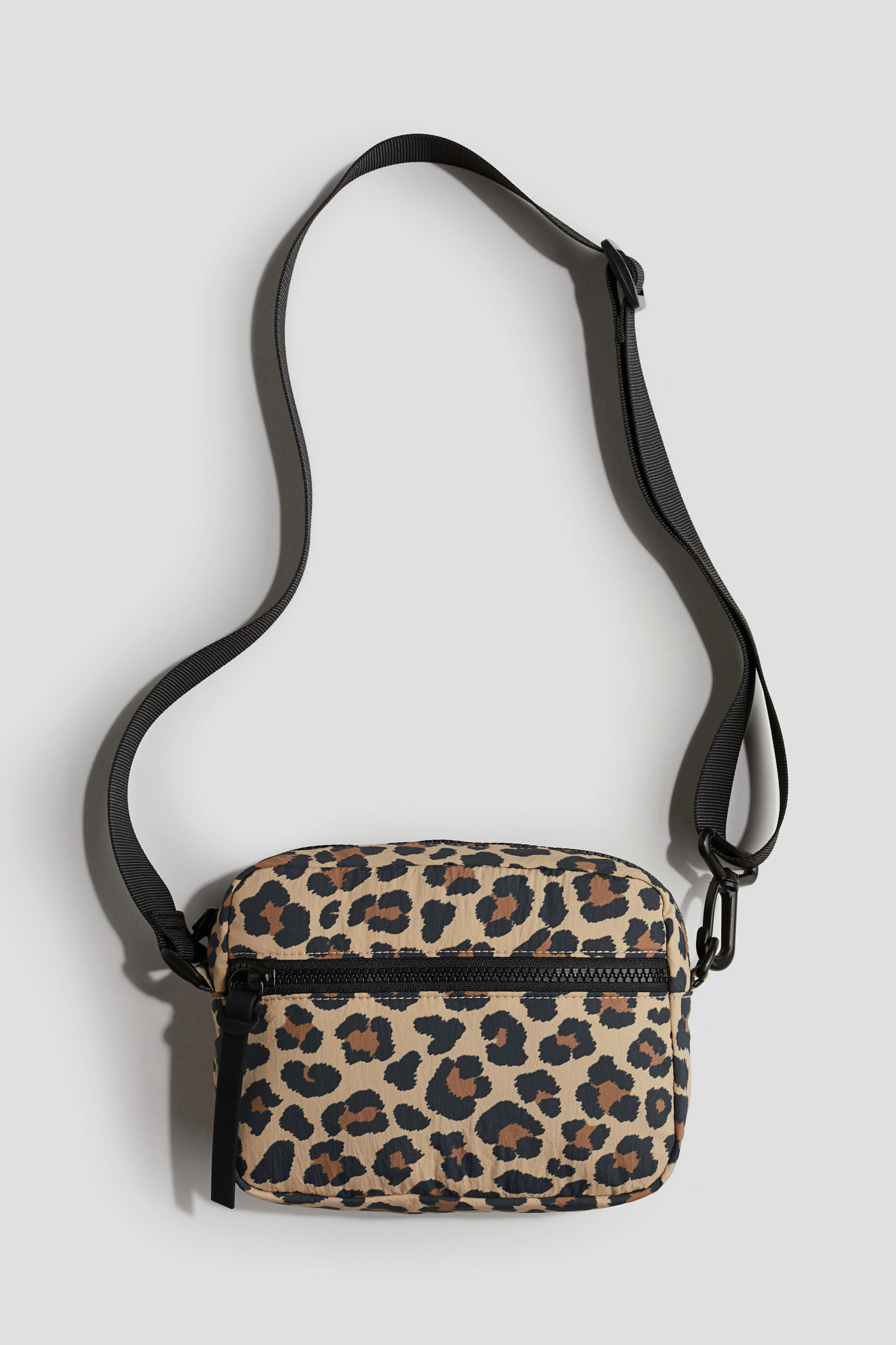 Padded crossbody bag - Beige/Leopard-print - Kids | H&M GB