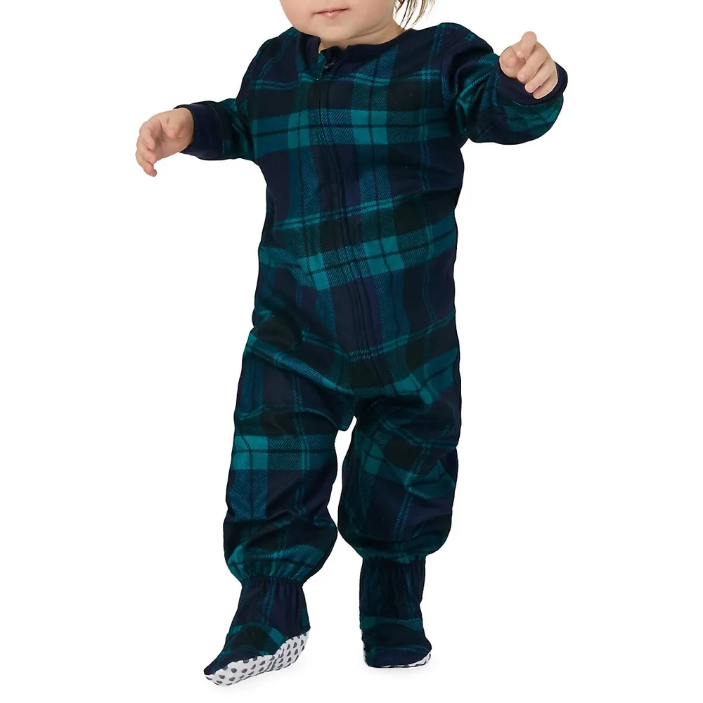 Pajamarama Baby's Plaid Blanket Sleeper