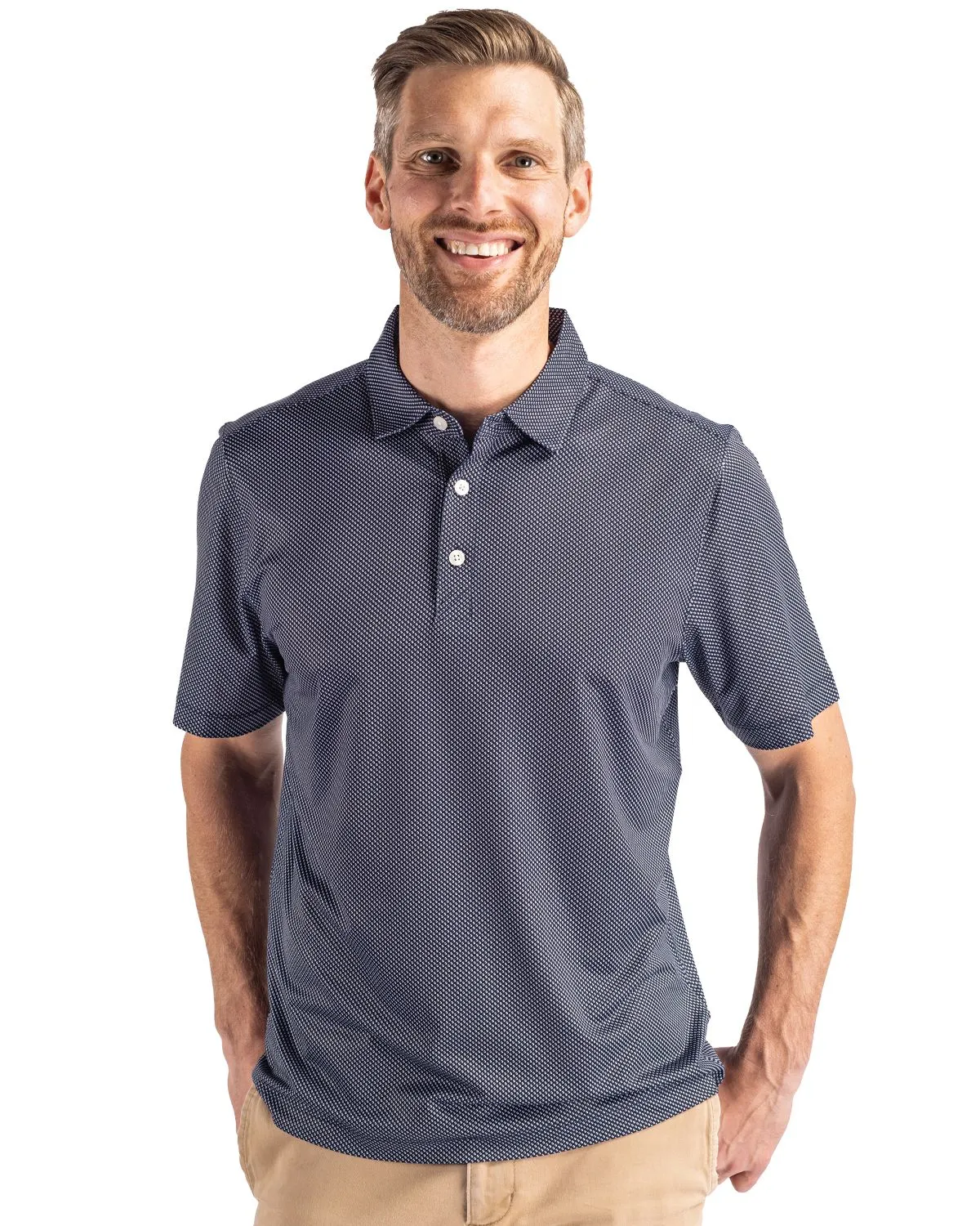 Pike Eco Symmetry Print Polo