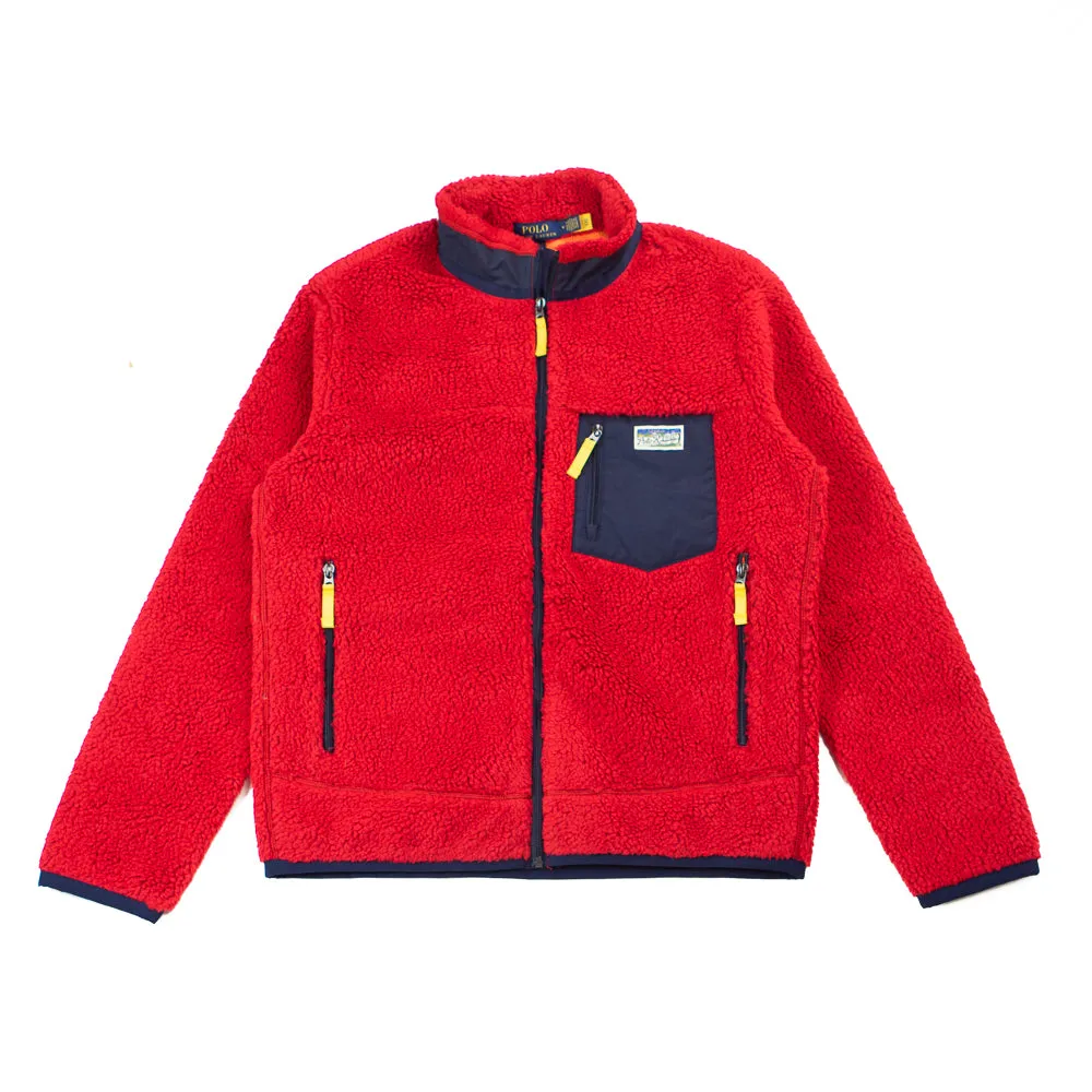 Pile Fleece Jacket (RL 2000 Red)