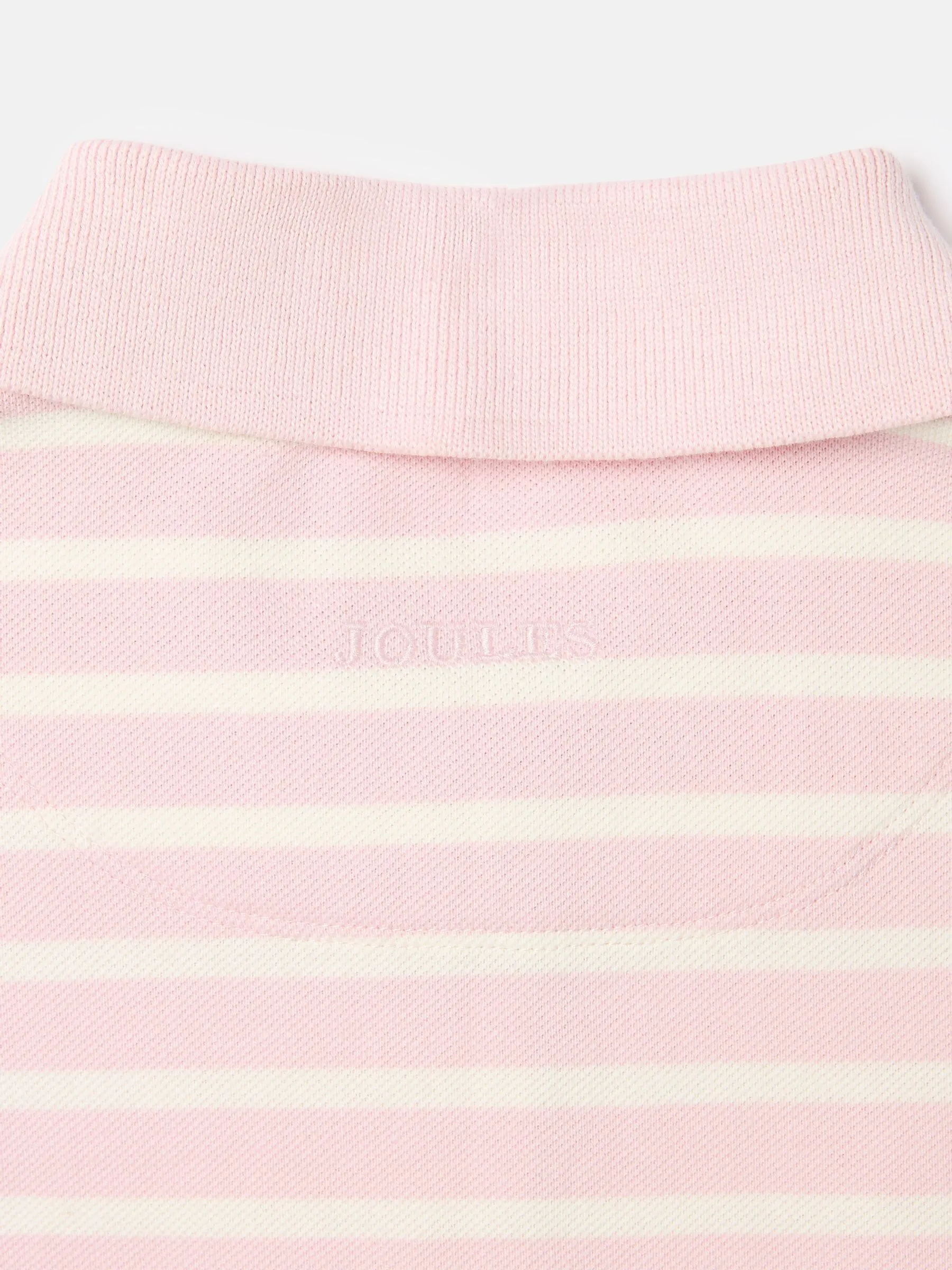 Pink Pique Cotton Polo Shirt