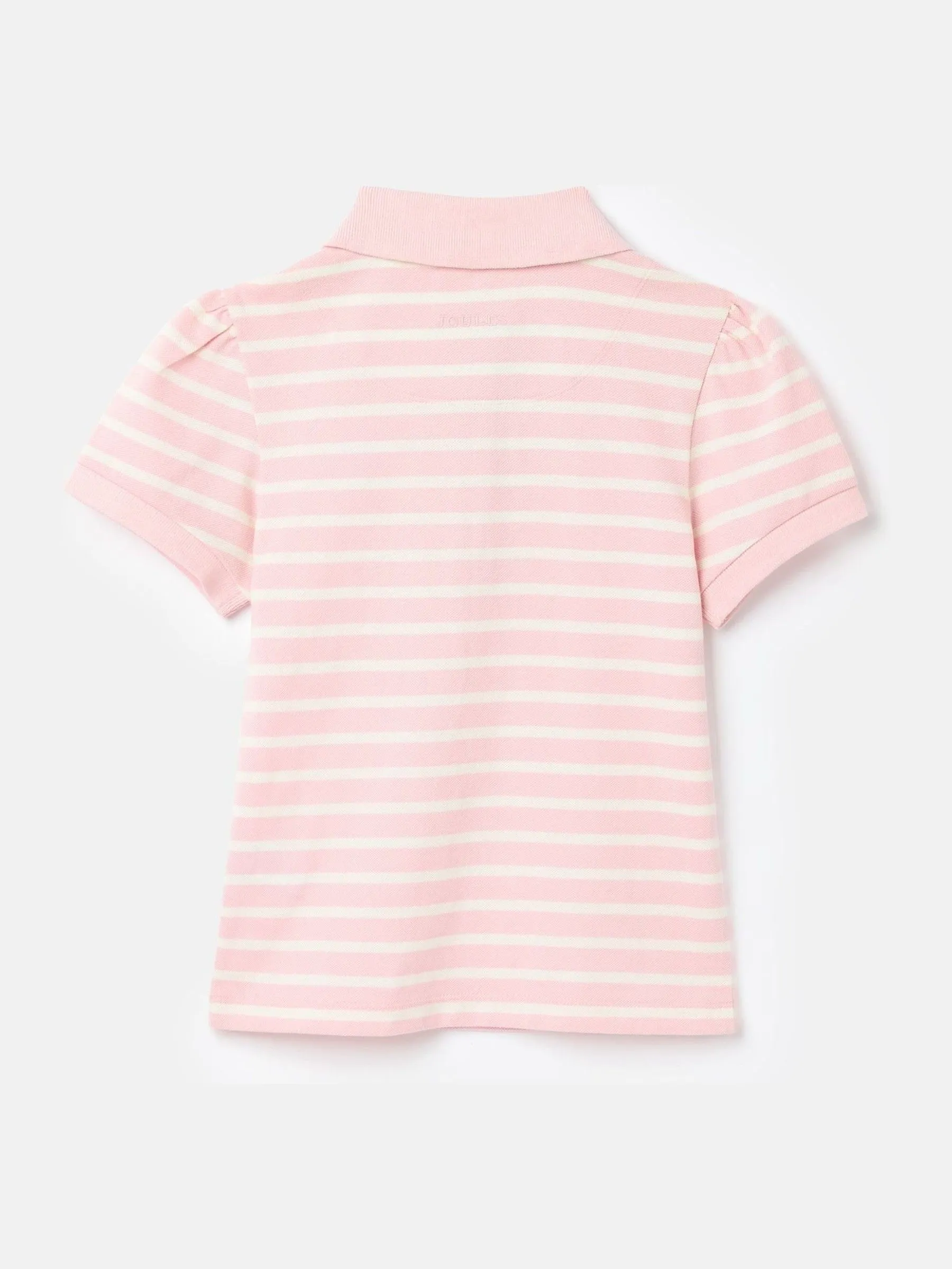 Pink Pique Cotton Polo Shirt