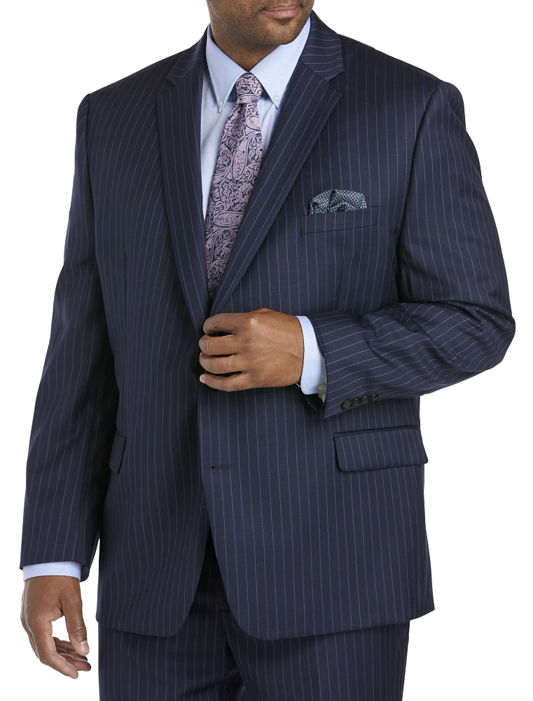 Pinstripe Suit Jacket