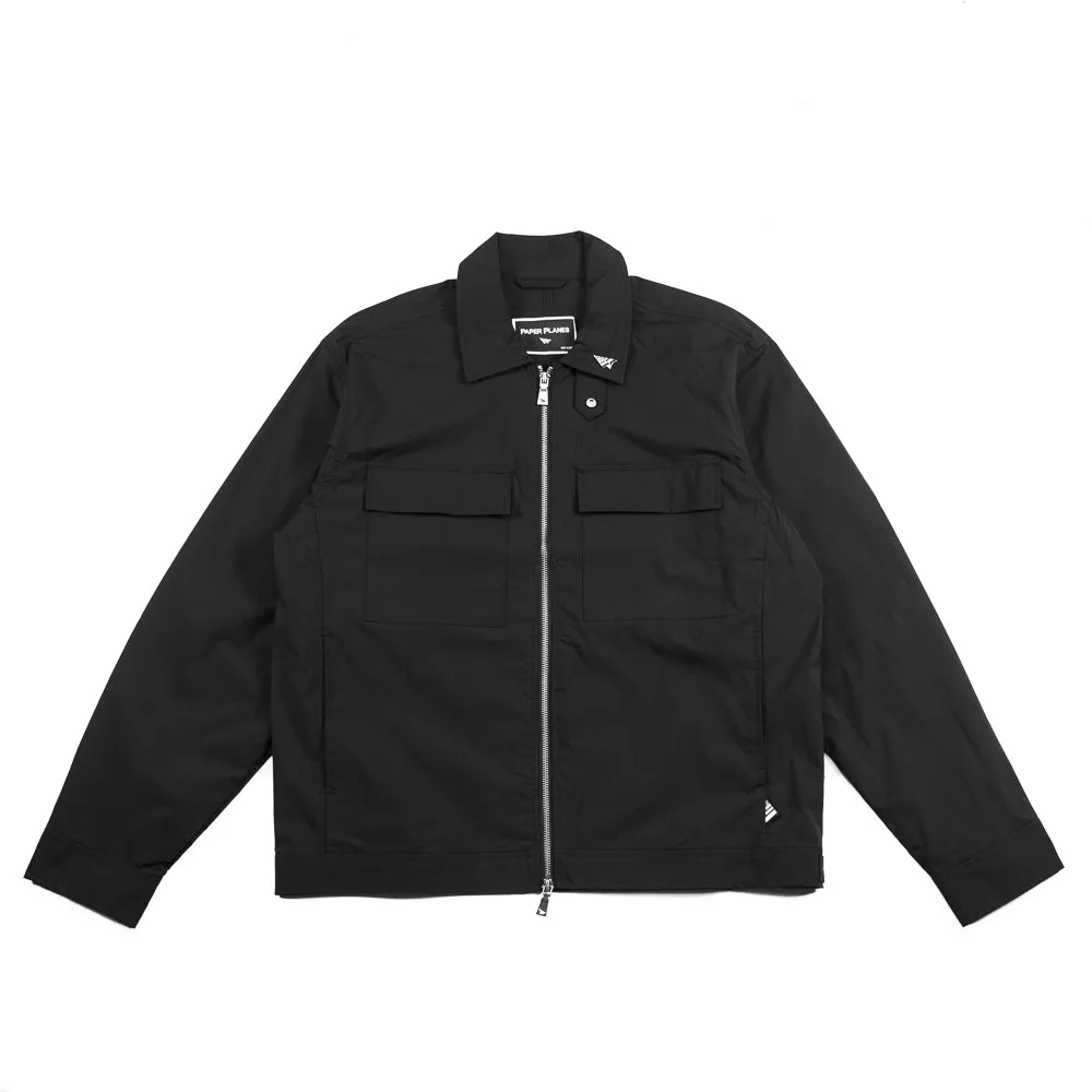 Planes Utility Jacket (Black)