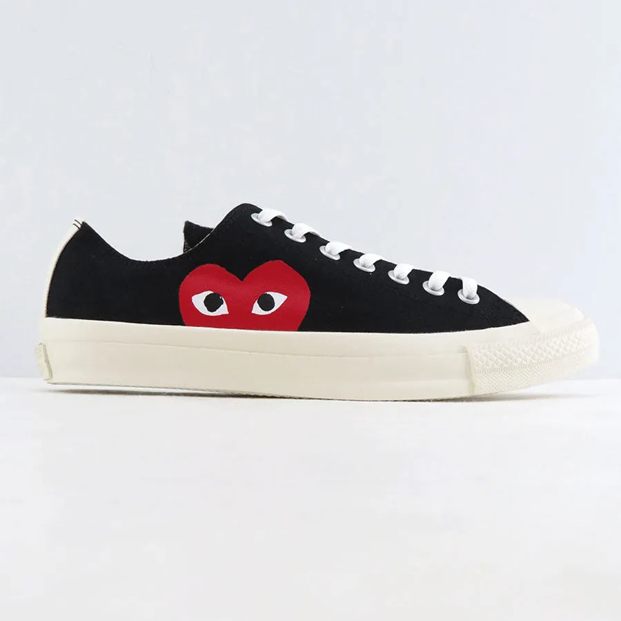 【PLAY COMME des GARCONS】PLAY CONVERSE CHUCK TAYLOR (BLACK)AZ-K114-001