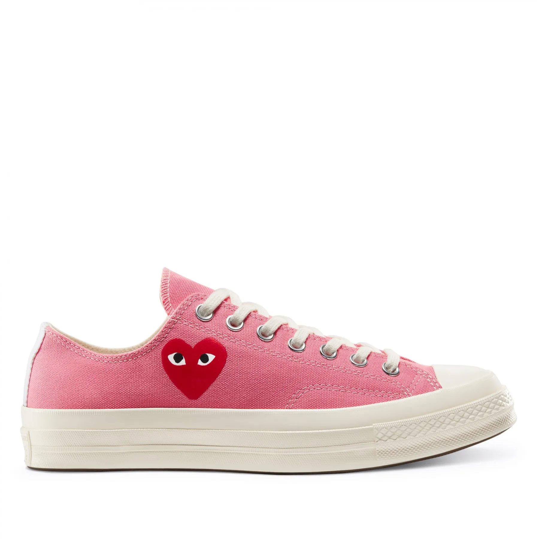 Play Comme des Garons x Converse Chuck Taylor All Star 70' Low (Bright Pink)