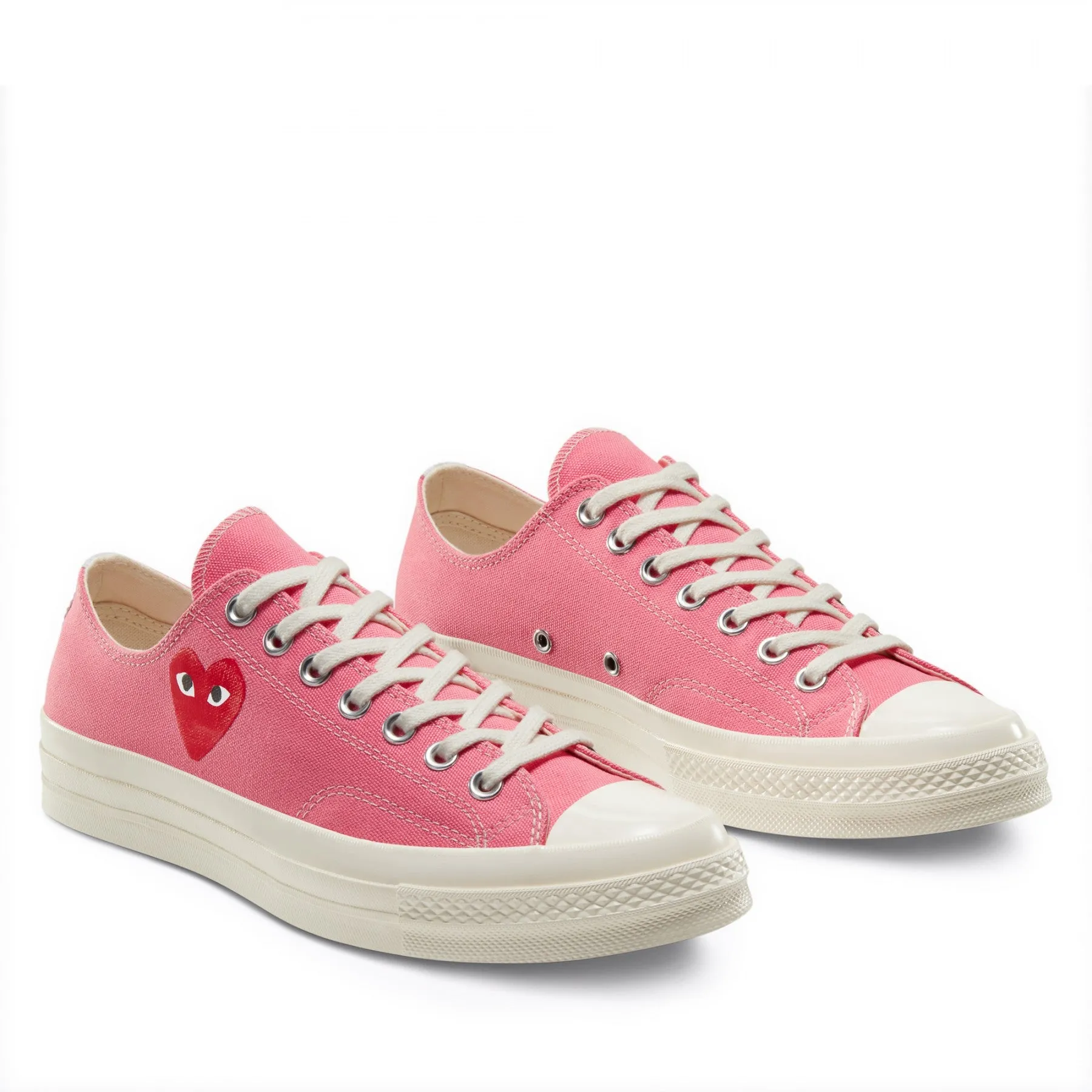 Play Comme des Garons x Converse Chuck Taylor All Star 70' Low (Bright Pink)