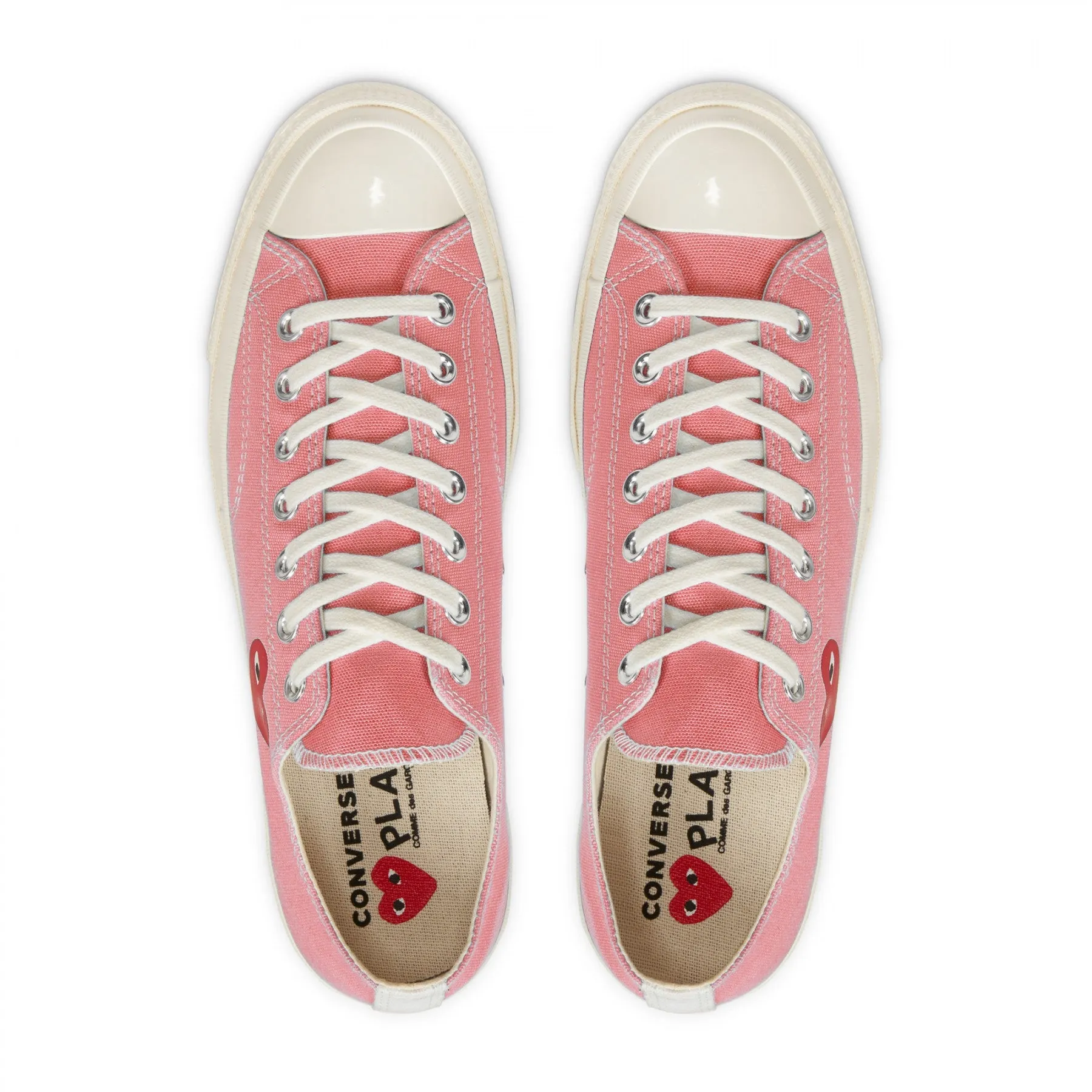 Play Comme des Garons x Converse Chuck Taylor All Star 70' Low (Bright Pink)