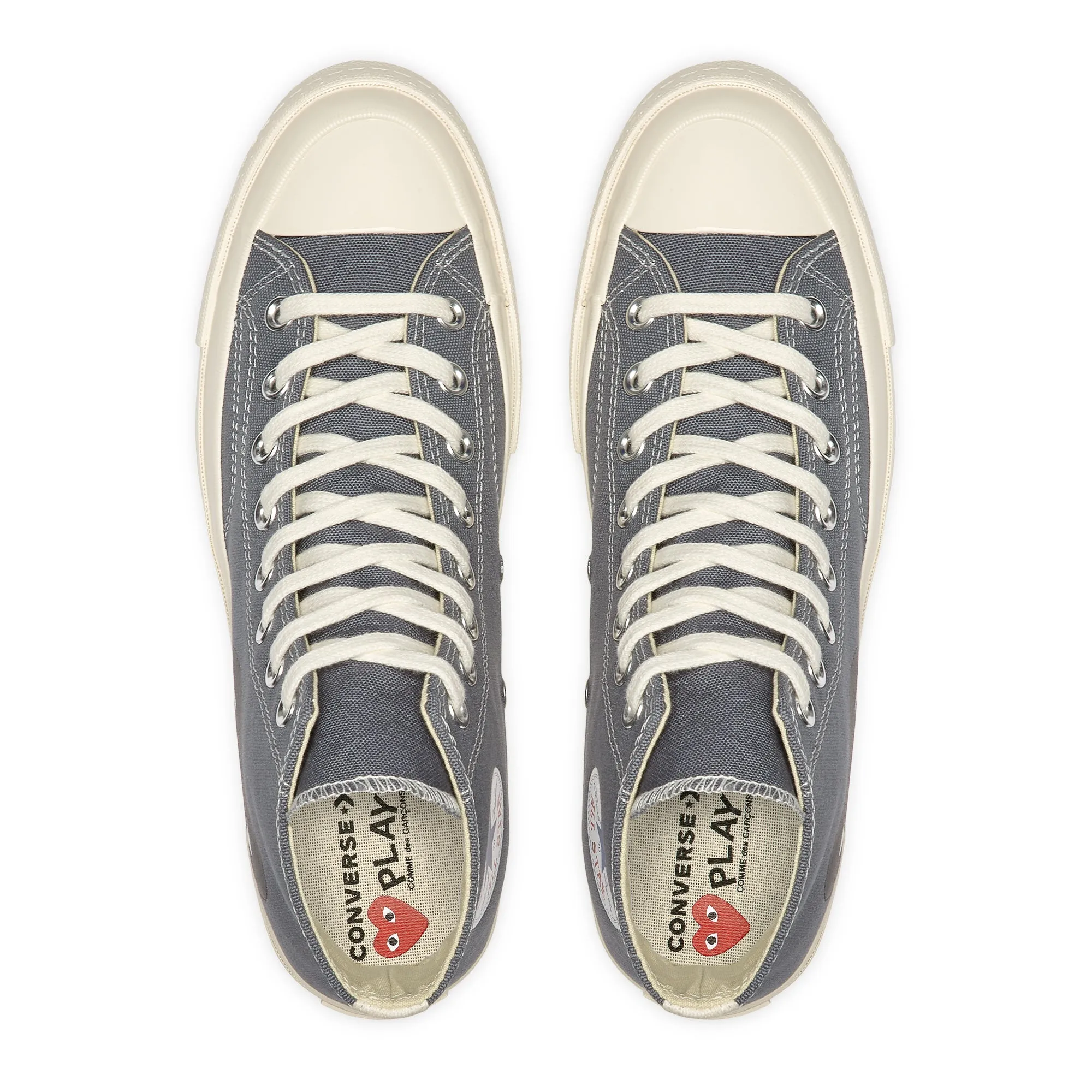 Play Converse  Black Heart Chuck Taylor All Star '70 High Grey 