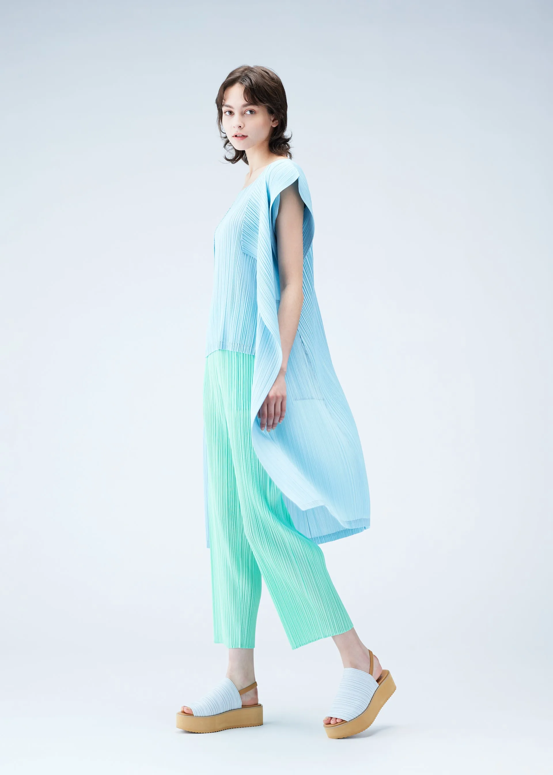 PLEATS PLEASE ISSEY MIYAKE  MONTHLY COLORS : MARCH VEST   