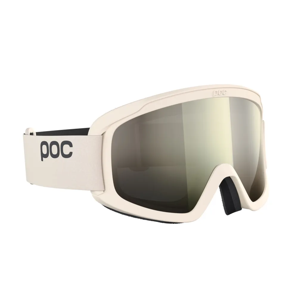 POC Opsin Ski Goggles Partly Sunny Ivory Lens - Selentine White Frame