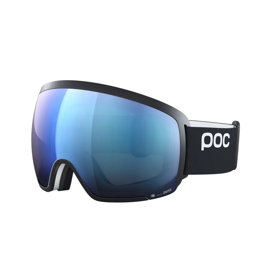 POC Orb Ski Goggles Partly Sunny Blue Lens - Uranium Black Frame