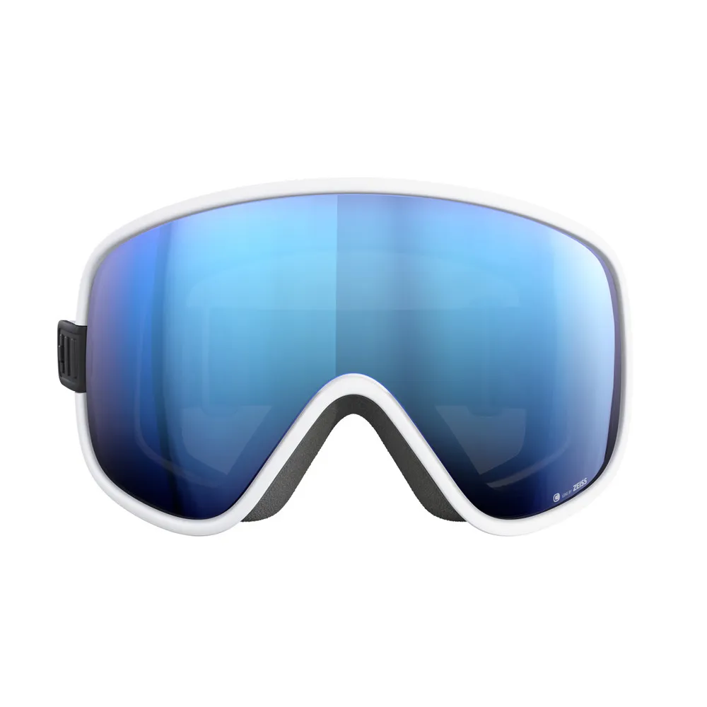 POC Vitrea Ski Goggles Partly Sunny Blue Lens - Hydrogen White Frame