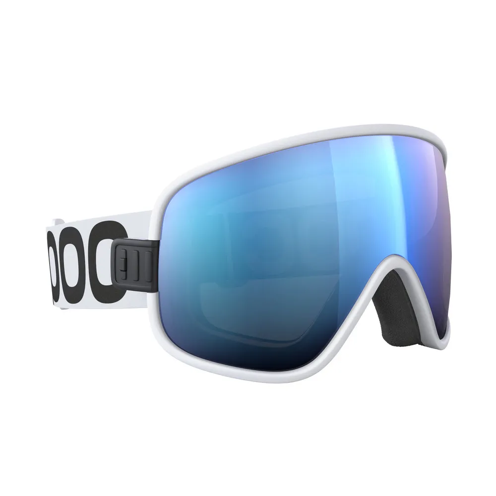 POC Vitrea Ski Goggles Partly Sunny Blue Lens - Hydrogen White Frame