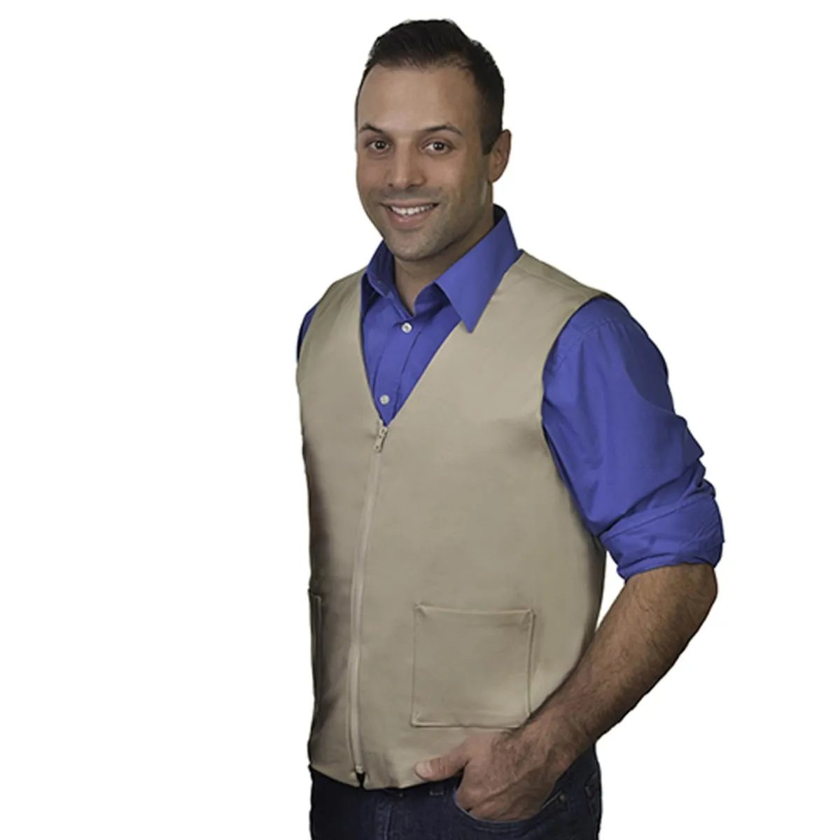 Polar Products Kool Max Men's Fashion Cooling Vest for Sizes 2XL, 3XL & 4XL