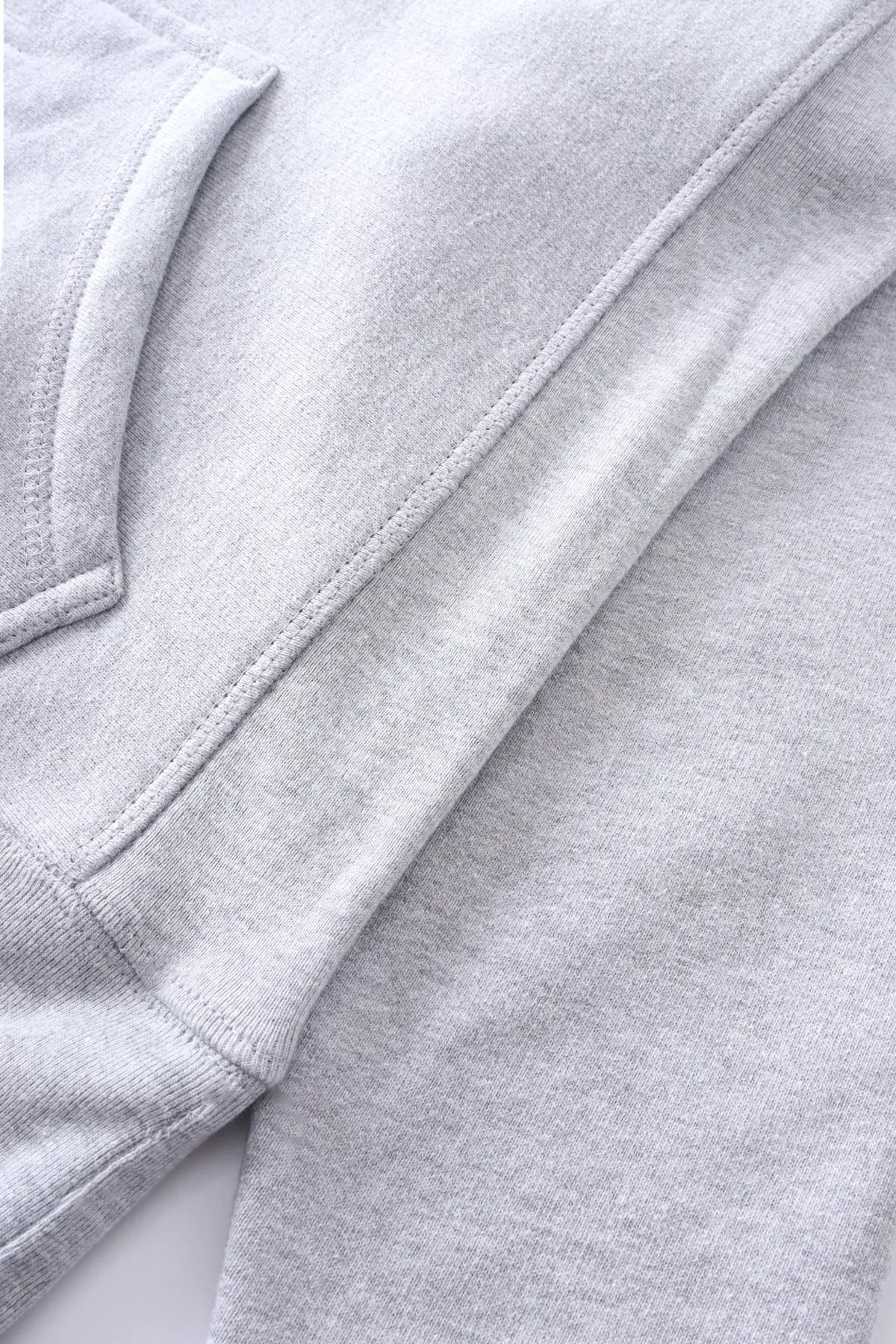 Power Goods - Super Weight Hoodie - Heather Grey