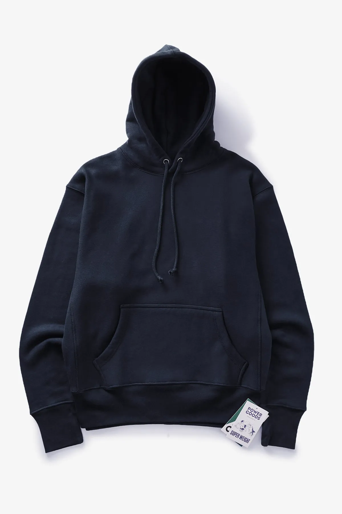 Power Goods - Super Weight Hoodie - Navy Blue