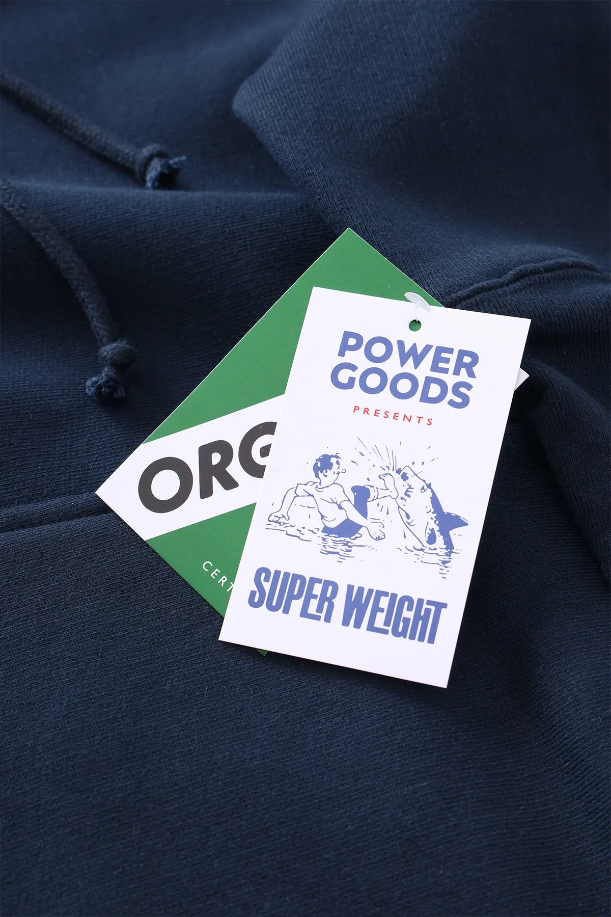 Power Goods - Super Weight Hoodie - Navy Blue