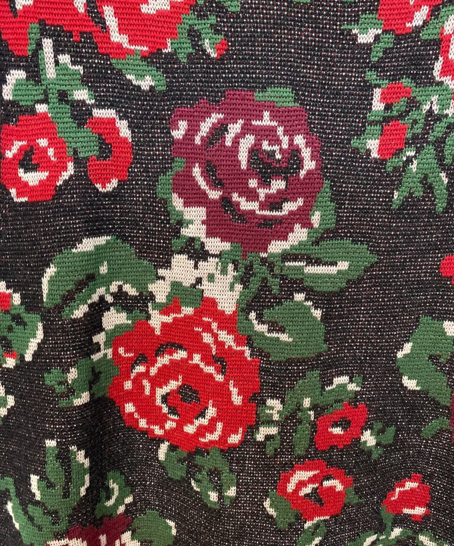 [Pre-owned] COMME des GARCONS HOMME PLUS Floral Knit Vest PI-N002/AD2021