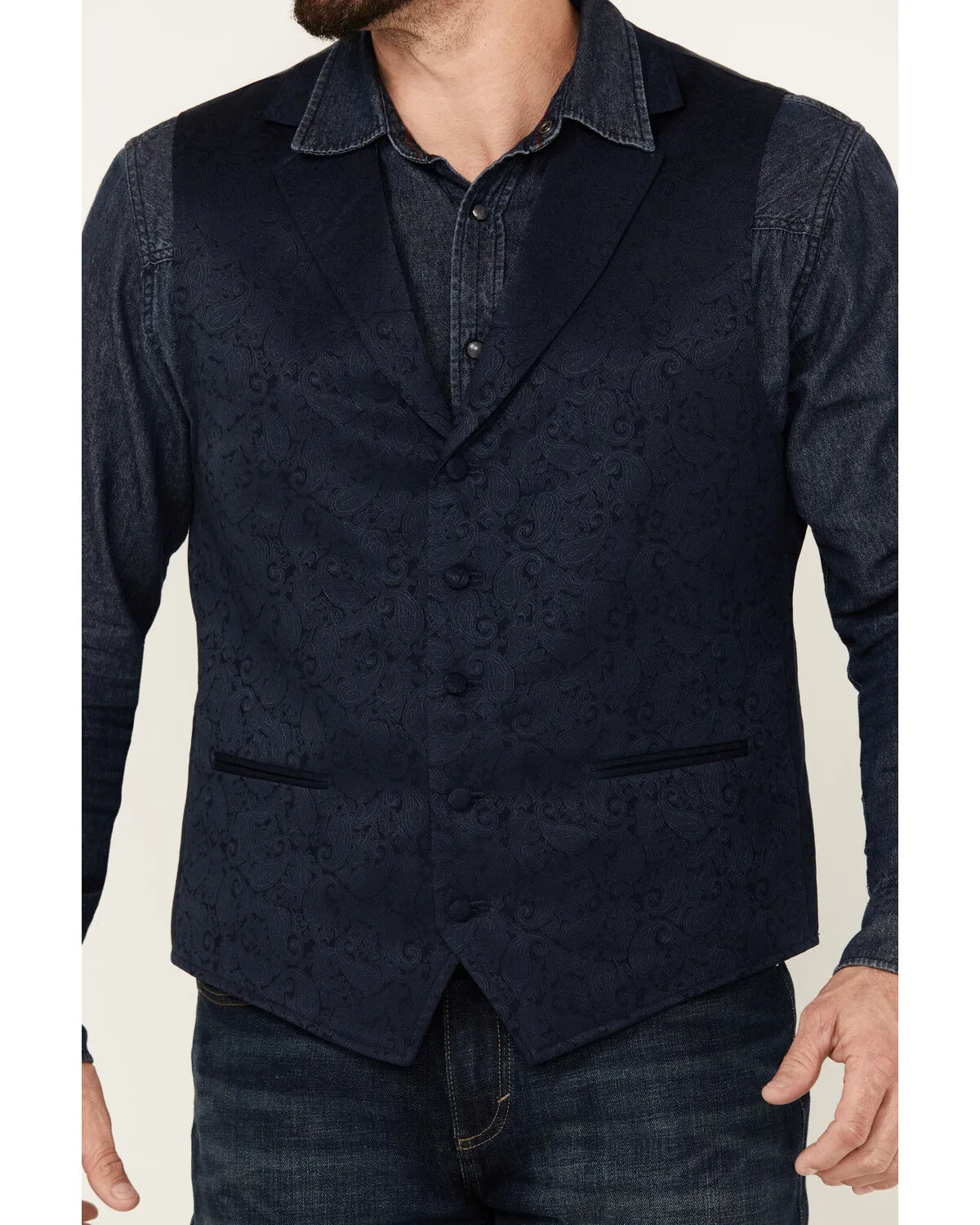 Product Name:  Cody James Men's Nashville Paisley Print Vest