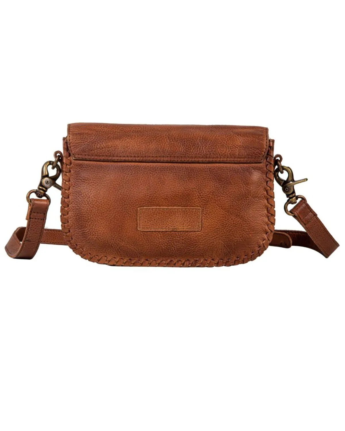 Product Name:  Myra Bag Women's Lobeth Accent Leather And Hairon Crossbody Bag