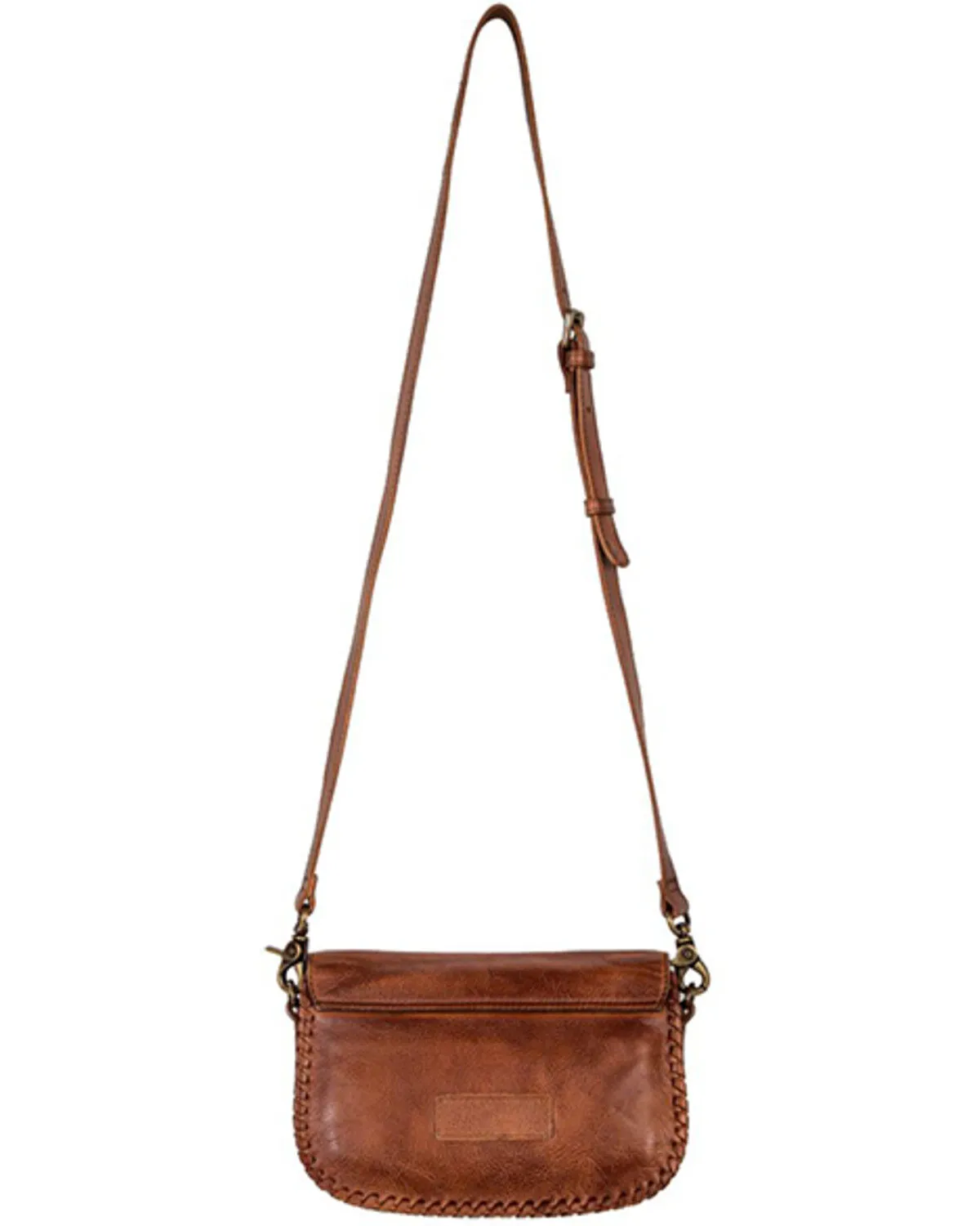 Product Name:  Myra Bag Women's Lobeth Accent Leather And Hairon Crossbody Bag