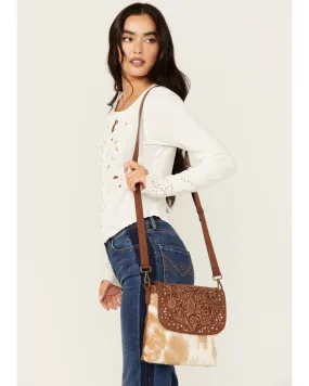 Product Name:  Shyanne Women's Studded Tooled Crossbody Bag